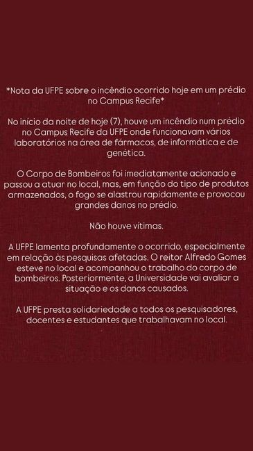 comunicado