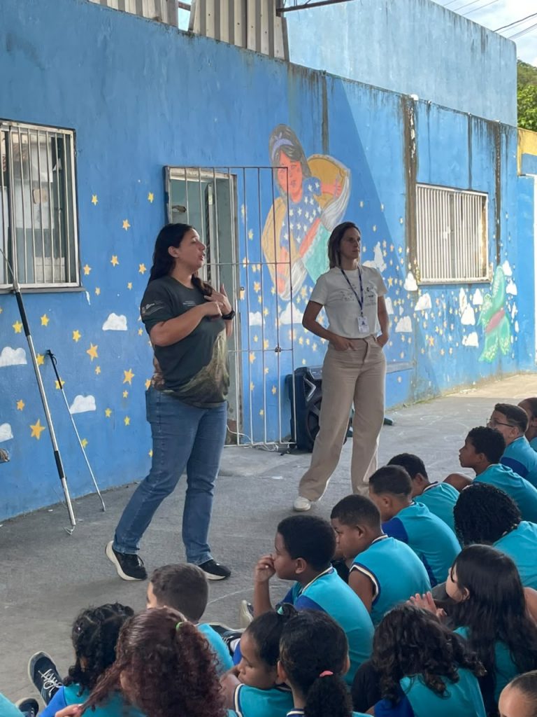 Estudo Vivo leva ações de proteção à fauna para alunos da rede municipal