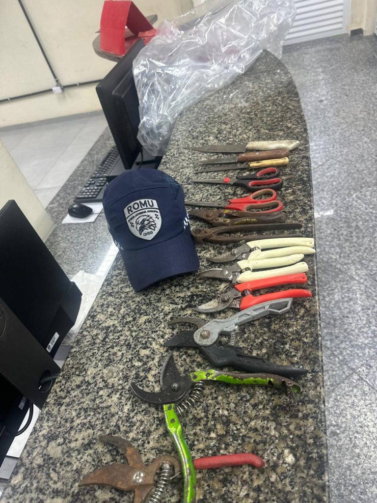 Guarda Municipal de São Gonçalo prende homem após furto em ponto de ônibus