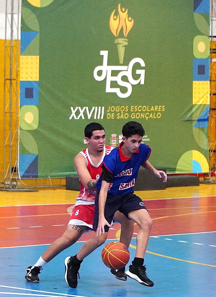 JESG realiza partidas finais de basquete masculino e feminino no Colubandê