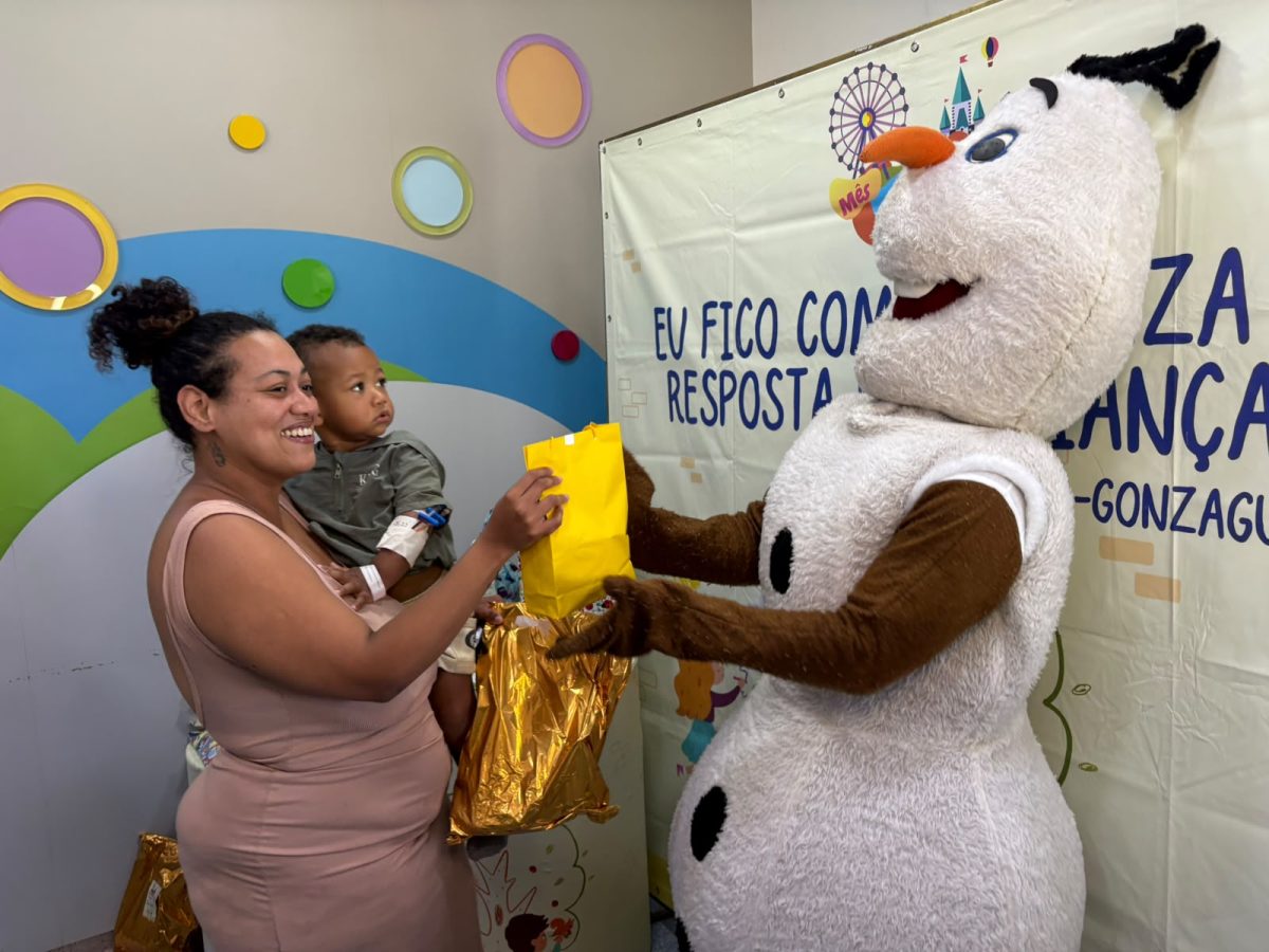 Pediatria do Hospital Geral de Nova Iguaçu promove ação especial de Dia das crianças