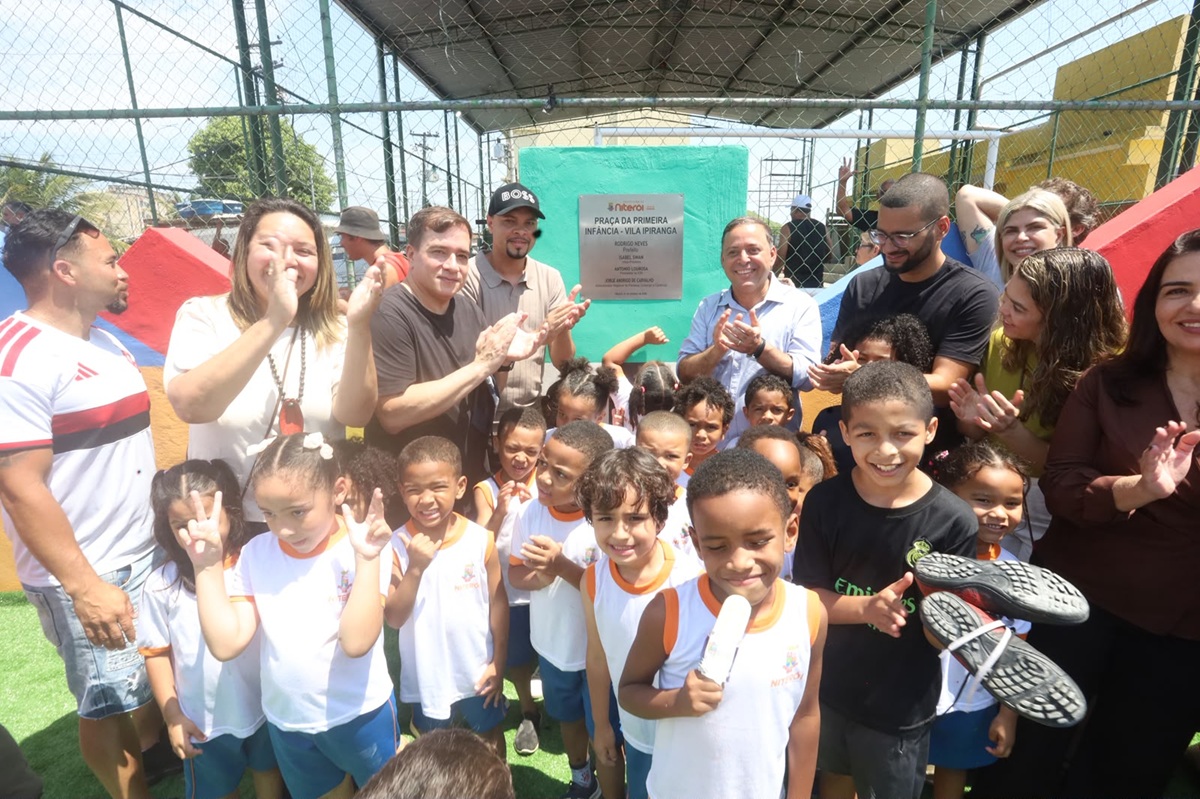 Prefeito de Niterói entrega nova Praça da Primeira Infância na Vila Ipiranga, no Fonseca – Prefeitura Municipal de Niterói