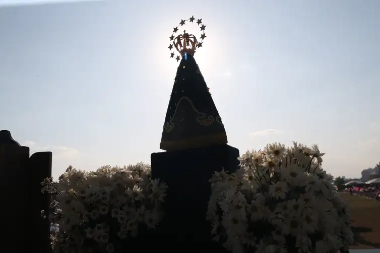 Missa em ação de graças a nossa Senhora Aparecida na esplanada dos ministérios.